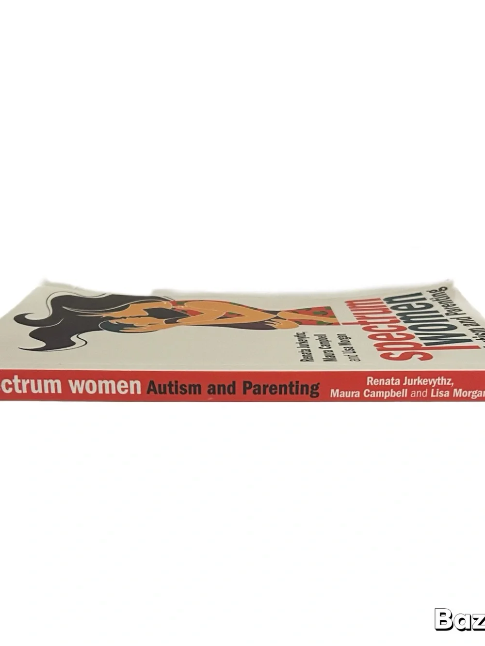 Spectrum Women Autism and Parenting - White Paperback Cover